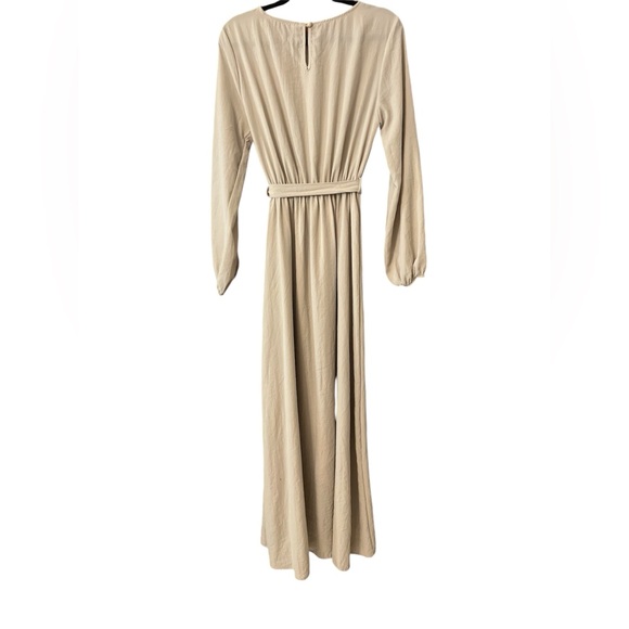 NWT First Love Tan maxi dress - Picture 2 of 4
